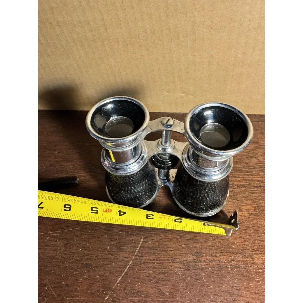 Vintage Style Glass Decorative Binoculars Metal Decor Home